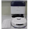 ECOVACS DEEBOT mini BLUESO Saugroboter mit Absaugstation, 8000 Pa Saugkraft, Nass- und Trockenreinigung, ZeroTangle-Technologie, Agile Navigation, Weiß/Blau