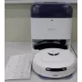 ECOVACS DEEBOT mini BLUESO Saugroboter mit Absaugstation, 8000 Pa Saugkraft, Nass- und Trockenreinigung, ZeroTangle-Technologie, Agile Navigation, Weiß/Blau