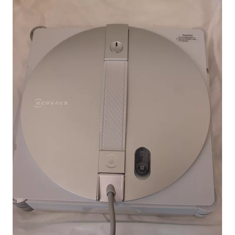 Ecovacs WINBOT W3 OMNI Fensterreinigungsroboter - Kabelgebunden/Akkubetrieben - 8000 Pa - Weiß/Silber