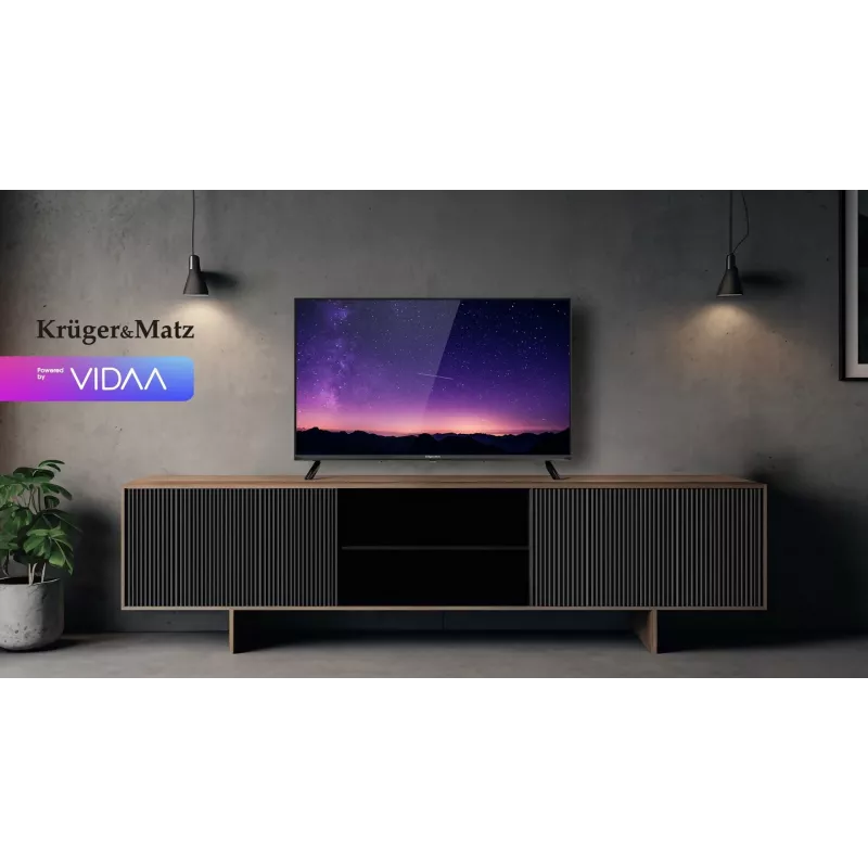 KRUGER & MATZ KM0240FHD-V3 101,6 cm (40 inch) FHD Smart TV Wi-Fi Schwarz