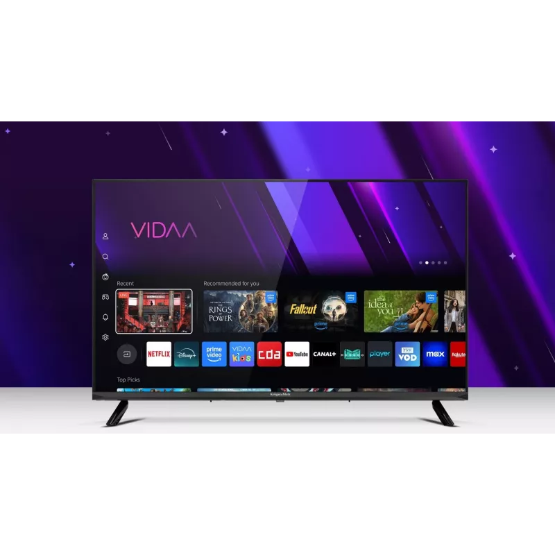 KRUGER & MATZ KM0240FHD-V3 101,6 cm (40 inch) FHD Smart TV Wi-Fi Schwarz