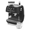 Smeg EGF03BLMEU Espressomaschine mit Mahlwerk, 1650 W, Schwarz