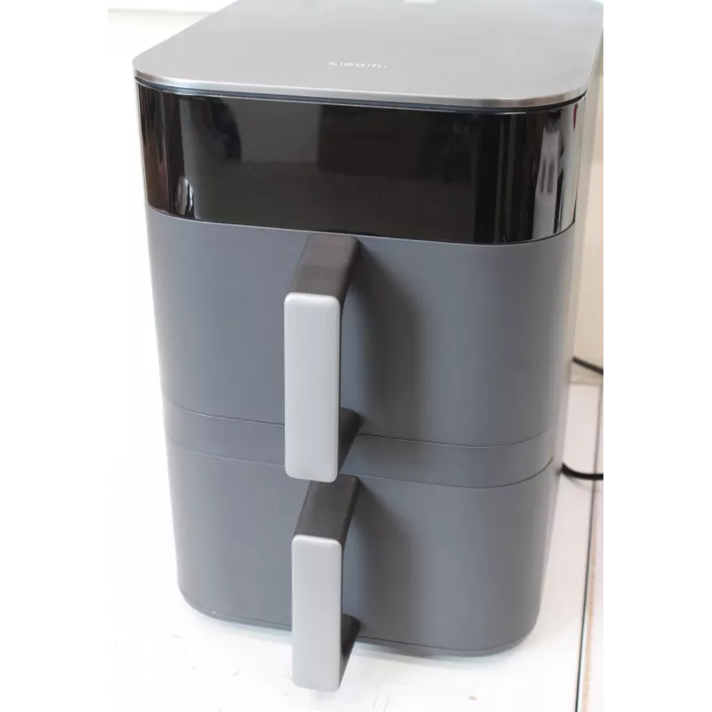 Xiaomi Dual Zone Air Fryer 12L EU - Smart Double Stack Air Fryer 12L, 2800 W, Schwarz (Ausgepackt, mit Kratzern)