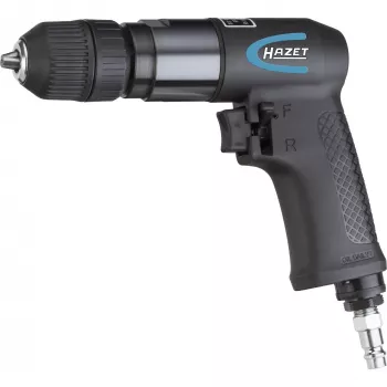 HAZET 9030N-1 Druckluftbohrer (Schwarz, Schnellspannbohrfutter 1-10 mm)