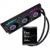 ASUS ROG Strix LC IV 360 ARGB LCD All-in-One Flüssigkeits-CPU-Kühler, 360 mm, Schwarz