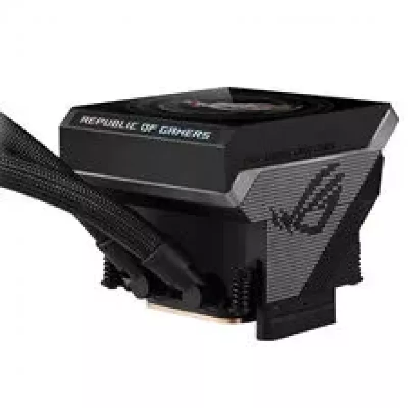 ASUS ROG Strix LC IV 360 ARGB LCD All-in-One Flüssigkeits-CPU-Kühler, 360 mm, Schwarz