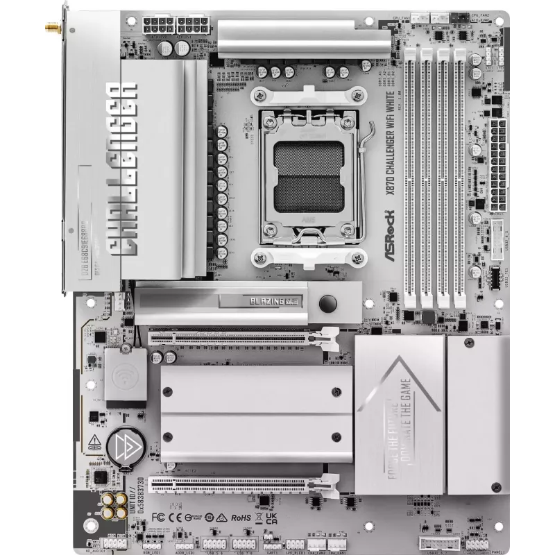 ASRock X870 Challenger WiFi White AM5 ATX HDMI/USB-C