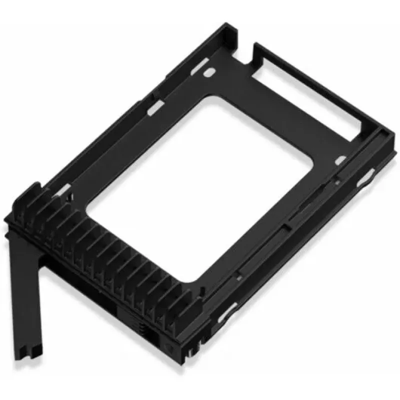 ICY DOCK ExpressCage MB741V4P-B 4-Bay 2.5 inch U.2/U.3 NVMe SSD Mobile Rack für Dual 5.25 inch Bay, PCIe 4.0, OCuLink, Hot-Swap, Schwarz