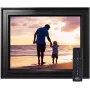 Pix-Star Digitaler Bilderrahmen Lux 10 / 1xUSB / Schwarz / 16GB