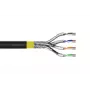 DIGITUS CAT 7A S/FTP Datenkabel - Erdkabel, 100 m Ring, Simplex, PE