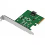 ICY DOCK EXLink MB408A5 MCIO 4i zu PCIe 5.0 x4 Adapter mit Redriver