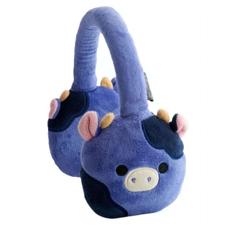 LAZERBUILT Squishmallows Bluetooth-Kopfhörer für Kinder, On-Ear, Ingred the Cow, HMSQM-BT-INGRED
