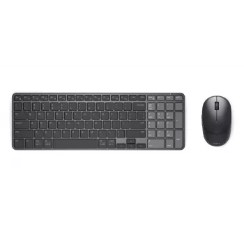 Dell Pro 7 Wiederaufladbares kompaktes Tastatur- und Maus-Set - KM746 - US International (QWERTY) - Titan Gray