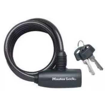 Master Lock Quantum Street No. 8126 Spiralkabelschloss 8mm 8126EURDPRO