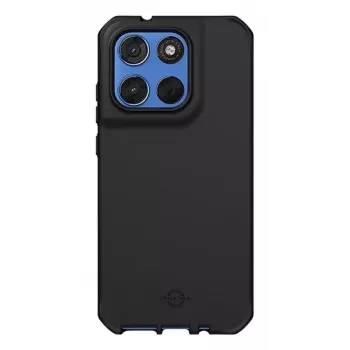 Mobilis Spectrum R Case für Motorola Moto G67 Solid Black Matte Soft