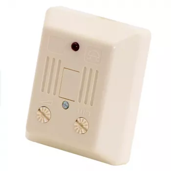 ZE-KOM WK 955 AP Kabelgebundene Sirene - 800/1067/1333 MHz - 92 dB - Weiß - 65 x 27 x 80 mm