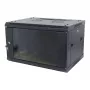 ALLNET SMA-Series 19 Zoll Wandgehäuse 9U 450mm Tiefe Schwarz Flat Pack