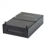 SYNERGY21 Keystone-Modulträger Patchpanel für 4x TP-Modul, Aufputz, Metall-Klappbox (Consolidation Point Box), Schwarz