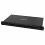Synergy 21 Fiber Optic Patch Panel 24x LC-Duplex Cutouts, 19 inch 1U, Unpopulated, Black