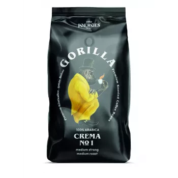 JOERGES Gorilla Espresso Crema No.1 Ganze Bohne Kaffee 1kg