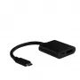 EFB USB-C auf DisplayPort Adapter mit USB-C PD Anschluss 4K60Hz Schwarz