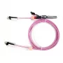 EasyLan saCon Duplex LED Patchkabel OM4 Erika Violett 7,5m