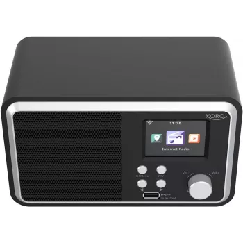 XORO DAB 300 Internetradio DAB+ FM Bluetooth USB Farbdisplay Schwarz
