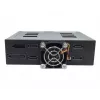 Jou Jye JJ-N-49SS-T 12G 4-Bay 2.5 inch SATA/SAS Hot-Swap Mobile Rack für 5.25 inch-Einschub - Schwarz