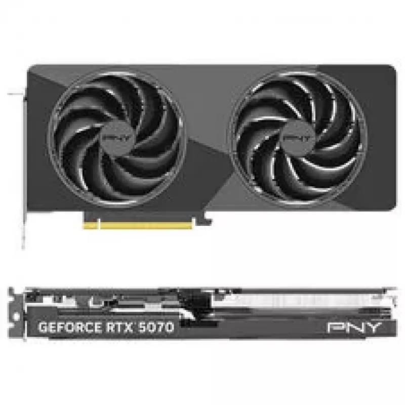 PNY GeForce RTX 5070 Slim OC 12GB GDDR7 Dual Fan Grafikkarte