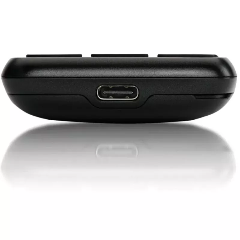 Panasonic KX-TF400EXB 4G Clamshell Mobiltelefon Schwarz