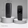 Panasonic KX-TF400EXB 4G Clamshell Mobiltelefon Schwarz