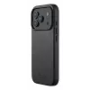 Mujjo Leather Case for iPhone 17 Pro mit MagSafe (Schwarz)