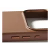 Mujjo Lederhülle für iPhone 17 Pro Max mit MagSafe (Tan)