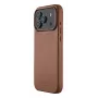 Mujjo Lederhülle für iPhone 17 Pro Max mit MagSafe (Tan)