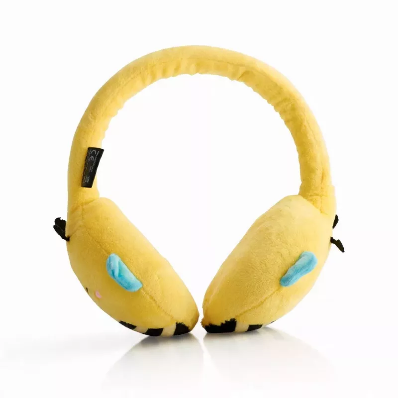 LAZERBUILT Squishmallows Bluetooth On-Ear Headset für Kinder - Sunny The Bee (HMSQM-BT-SUNNY)