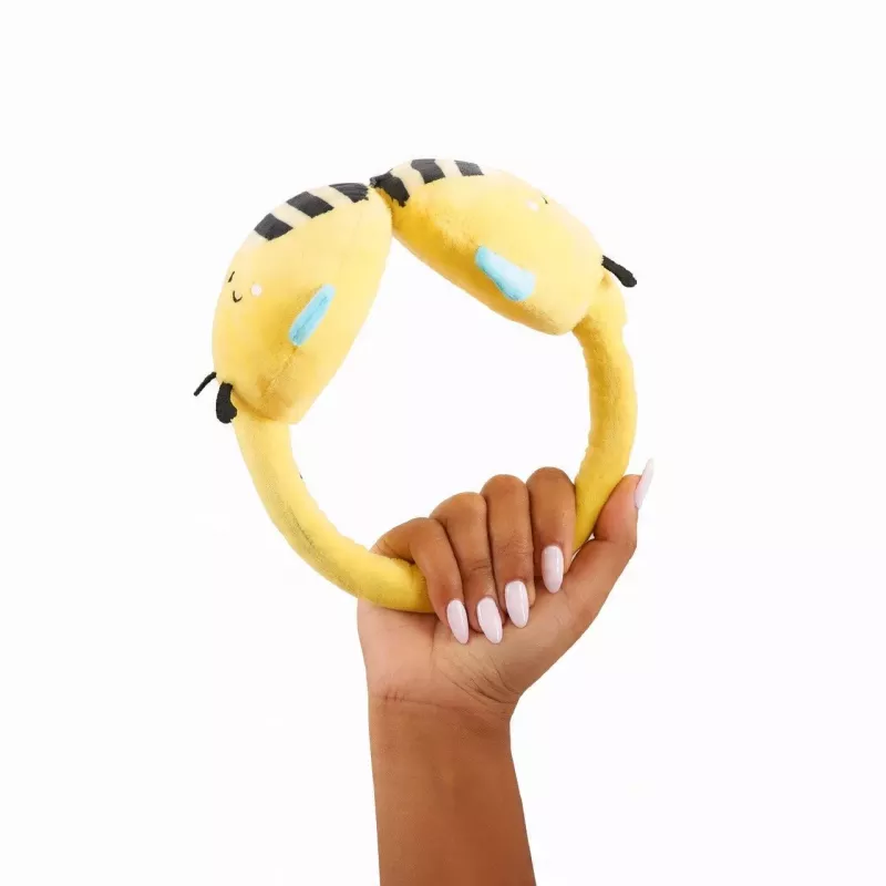 LAZERBUILT Squishmallows Bluetooth On-Ear Headset für Kinder - Sunny The Bee (HMSQM-BT-SUNNY)