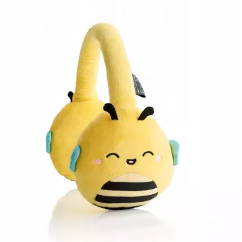 LAZERBUILT Squishmallows Bluetooth On-Ear Headset für Kinder - Sunny The Bee (HMSQM-BT-SUNNY)