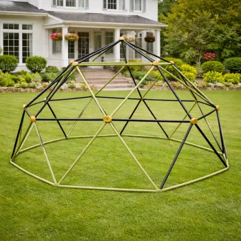 LEAN TOYS Kletterkuppel für Kinder-Gartenspielplatz 300x143 cm 10FT