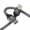 Wozinsky HDMI 2.1 Kabel 8K 60Hz 48Gbps / 4K 120Hz / 2K 144Hz 2m Silber (WHDMI-20)
