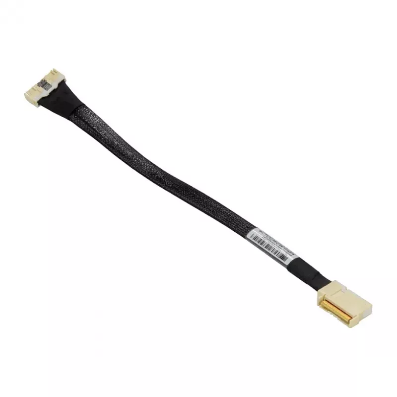 Supermicro CBL-MCIO-1228M5RE MCIO x8 Straight to Right-Angle Internal Data Cable, 28 cm