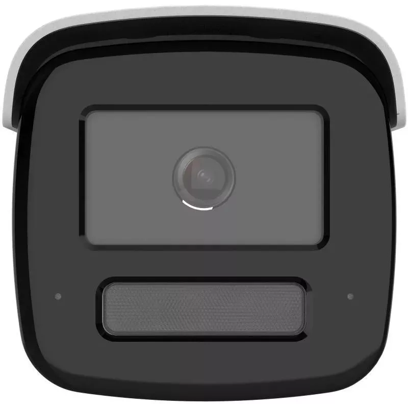 Hikvision DS-2CD2T67G3-LIS2UY/SL(2.8mm)/BLACK 6MP AcuSense Bullet IP Kamera mit Blitzlicht und Audioalarm, 2.8mm, Schwarz