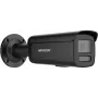 Hikvision DS-2CD2T67G3-LIS2UY/SL(2.8mm)/BLACK 6MP AcuSense Bullet IP Kamera mit Blitzlicht und Audioalarm, 2.8mm, Schwarz