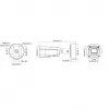 Hikvision DS-2CD26166G3-IZS2UY/SL(2812)eFBLACK 16MP Bullet Network Camera mit AcuSense, motorisiertem Varifokalobjektiv, Schwarz