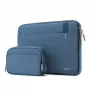 Inateck 13 inch Laptop-Hülle mit Zubehörtasche Blau