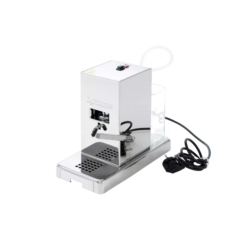 LUCAFFE' Kaffeemaschine Lucidatura Luster Polished - Automatische Bean-to-Cup Espressomaschine mit LatteCrema System, 15 Bar, 1450 W, Schwarz