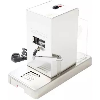 La Piccola Espressomaschine für ESE-Pads, satiniertes Edelstahl
