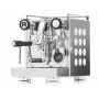 Rocket Appartamento Kaffeemaschine Chrom Weiß