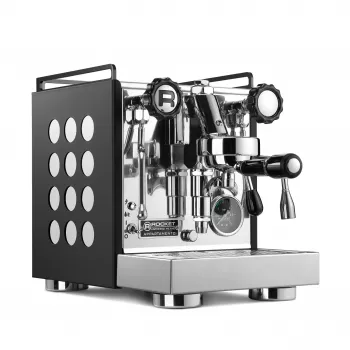 Rocket Appartamento 2.0 Classic Seventh Carrier Espressomaschine Schwarz/Weiß