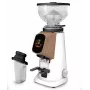 Fiorenzato AllGround Kaffeemühle Arctic White Matt Walnut 230V EU Dark-T Titanium