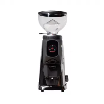 Fiorenzato AllGround Sense Kaffeemühle Silber & Schwarz, DARK-T Titan Burrs